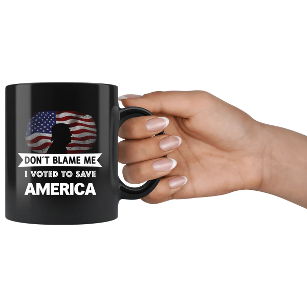 Don't Blame Me Mug
