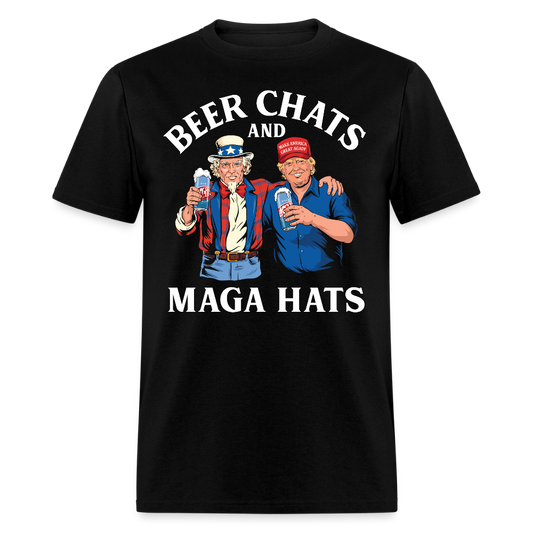 Beer Chats And Maga Hats T Shirt