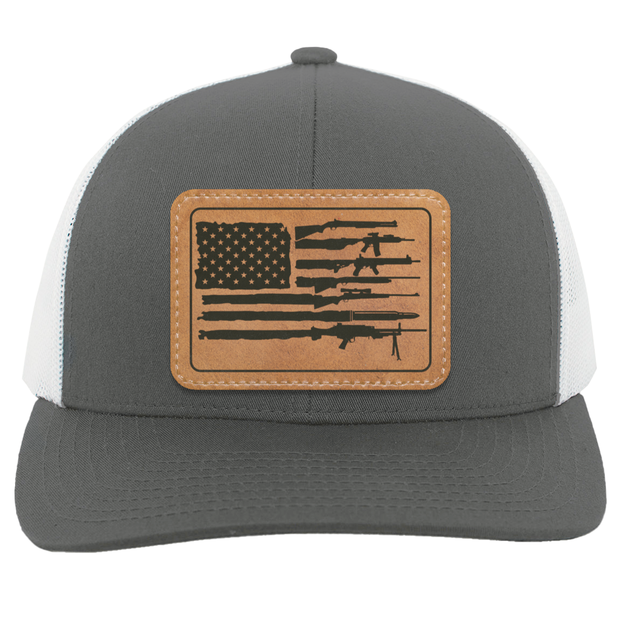 2nd Amendment 2A American Flag Trucker Hat