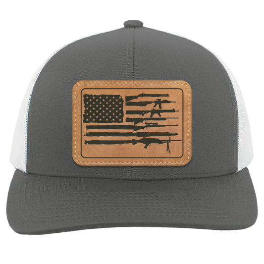 2nd Amendment 2A American Flag Trucker Hat