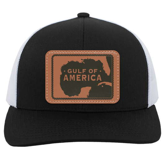 Gulf Of America Black Trucker Hat
